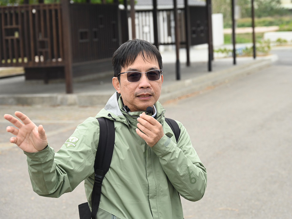 原森旅行社邀請「國家環境教育獎」得主-洪明仕老師擔任導覽講師