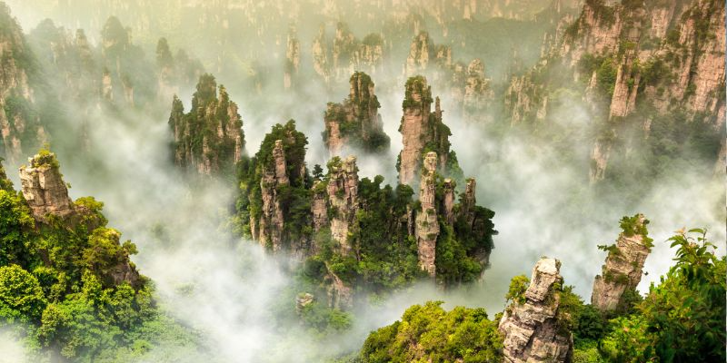 張家界自然線:欣賞電影場景般的奇峰景觀