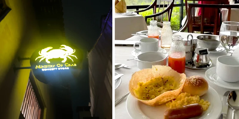 螃蟹俱樂部 Ministry of Crab & 雞蛋薄餅 Hoppers