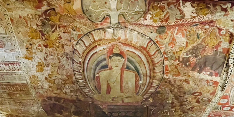 Dambulla Cave Temple 丹布勒岩洞寺廟