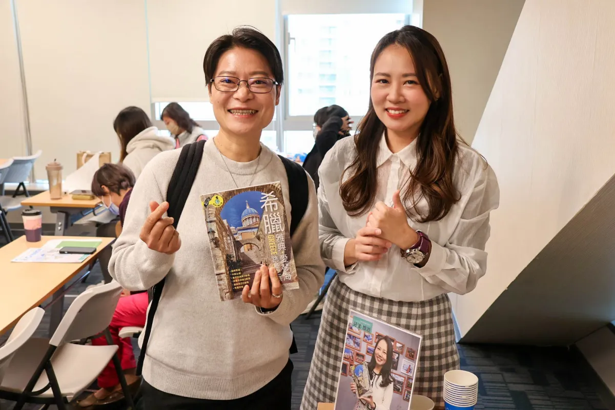 朱朱Chu希臘旅遊新書發表會高雄場