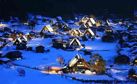 白川鄉合掌村點燈 LIGHT UP